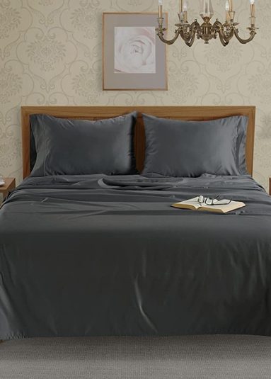 Solid Color Luxury Bamboo Sheet Set