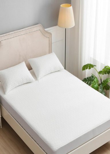 1418 Bed Cover Polyester breathable mattress protector